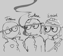Josue, Łukasz, &amp; Erich